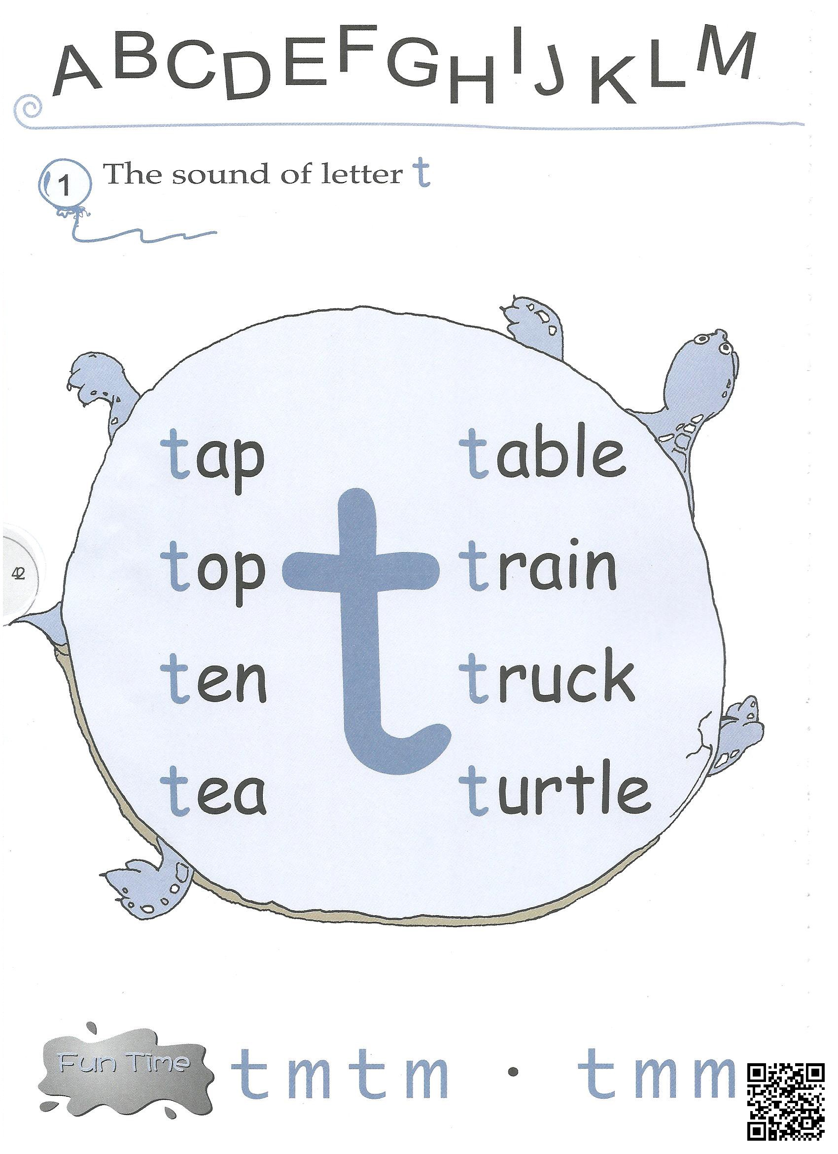 Vocabulary Phonics Letter Tt Dialect Zone International